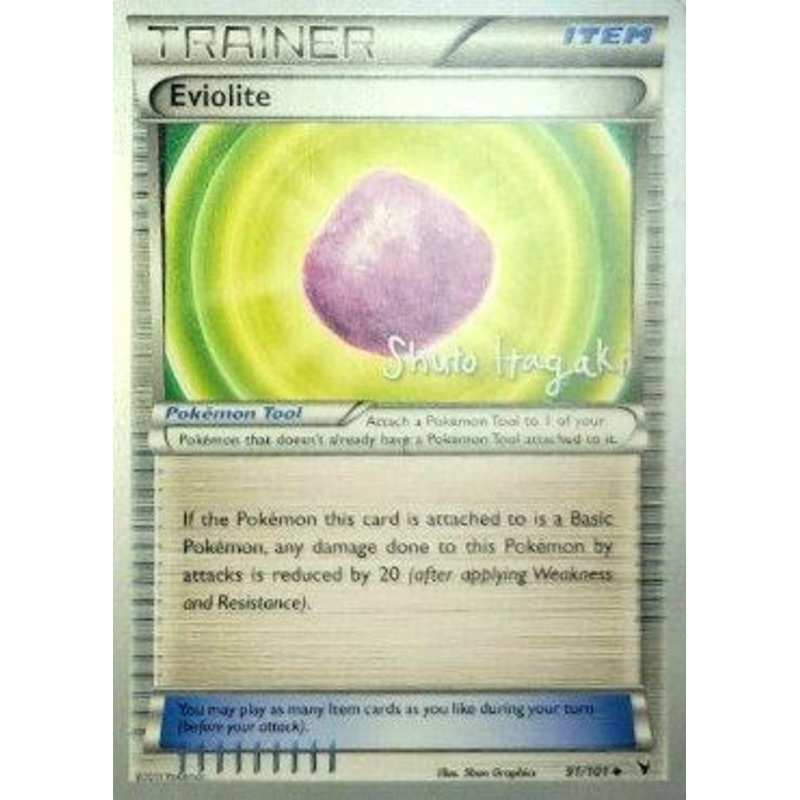 Eviolite (91/101) (Terraki-Mewtwo - Shuto Itagaki) [World Championships 2012]