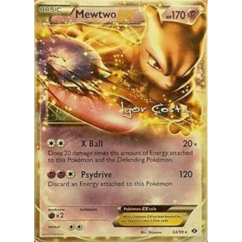 Mewtwo EX (54/99) (Pesadelo Prism - Igor Costa) [World Championships 2012]