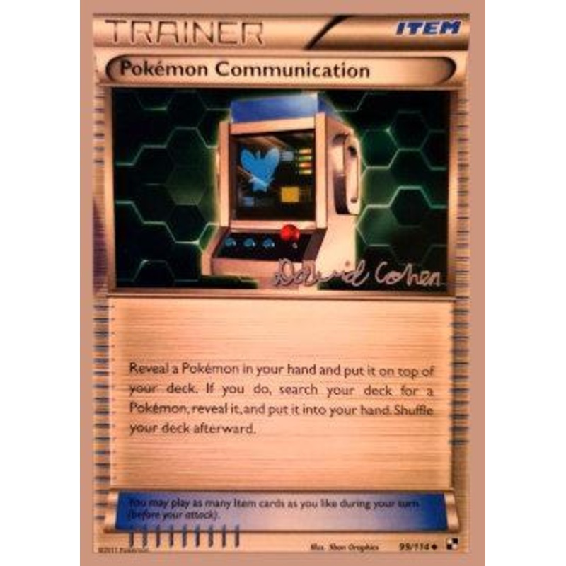 Pokemon Communication (99/114) (Twinboar - David Cohen) [World Championships 2011]