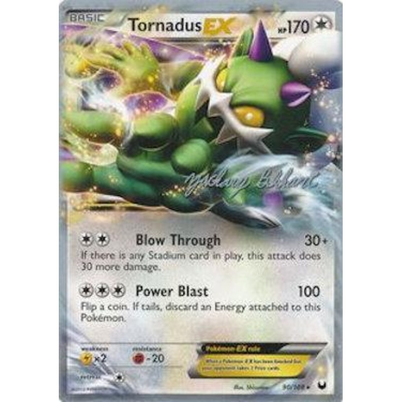 Tornadus EX (90/108) (CMT - Zachary Bokhari) [World Championships 2012]