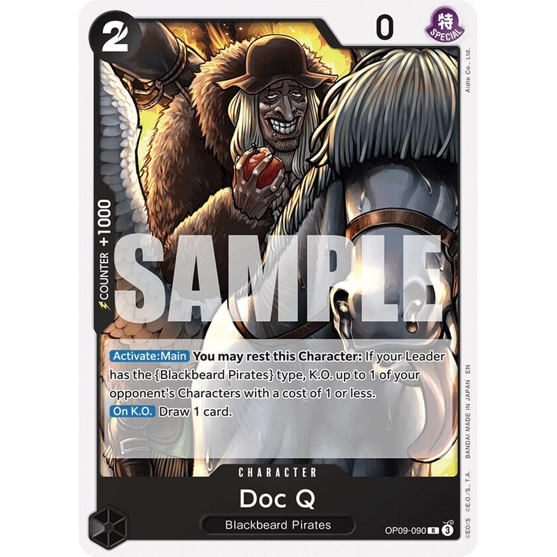 Doc Q (Reprint) [Starter Deck: Black Marshall.D.Teach]