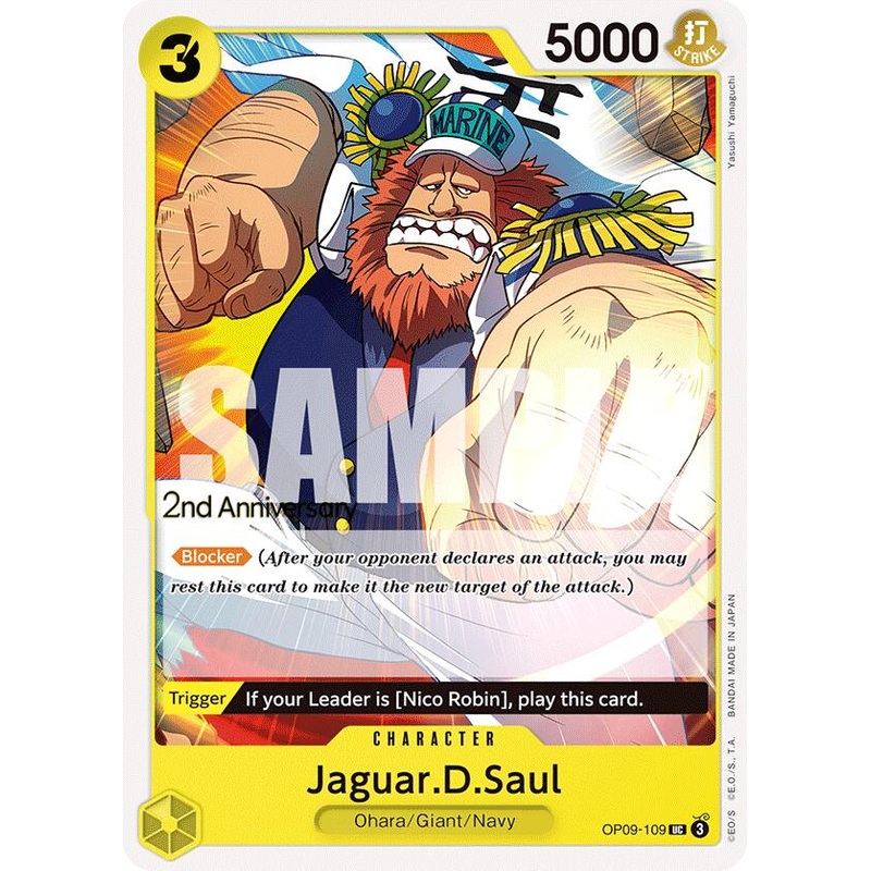 Jaguar.D.Saul [Emperors in the New World: 2nd Anniversary Tournament Cards]