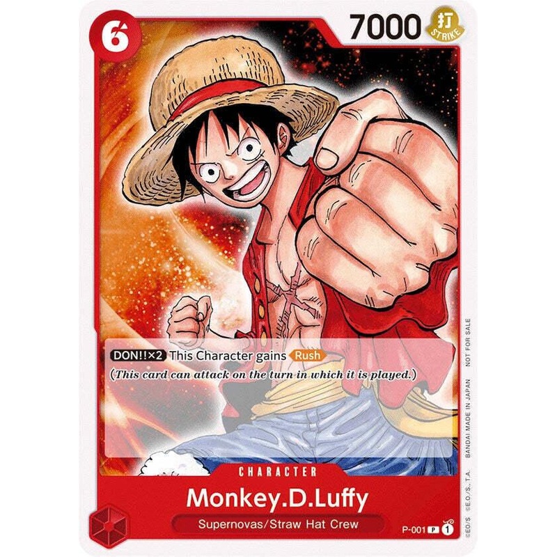 Monkey.D.Luffy [One Piece Demo Deck Cards]