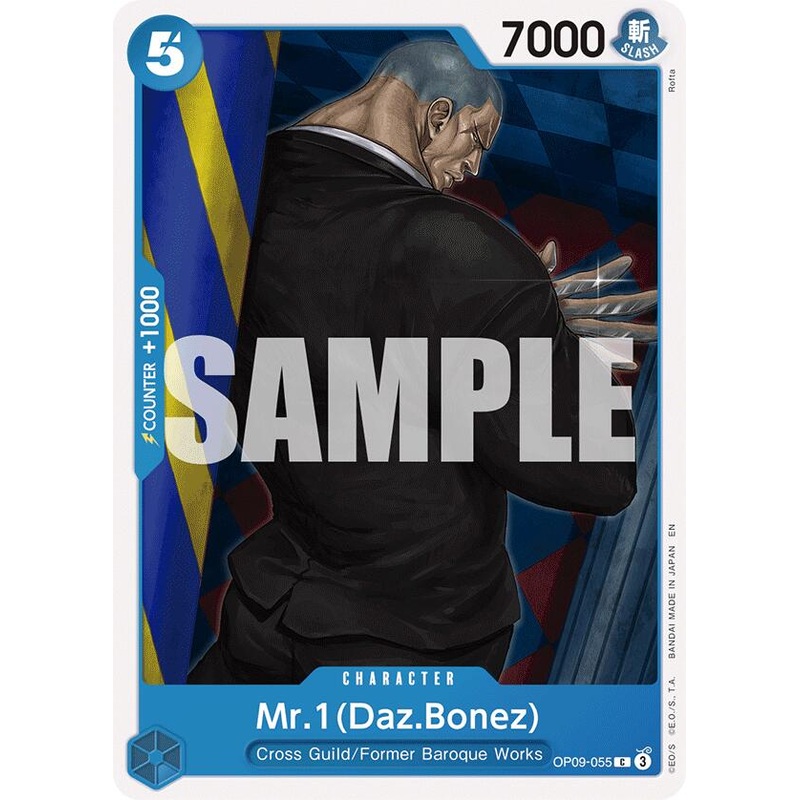 Mr.1(Daz.Bonez) (Reprint) [Starter Deck: Blue Buggy]