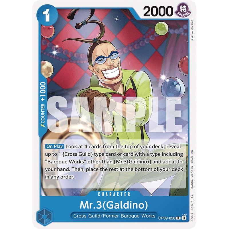 Mr.3(Galdino) (Reprint) [Starter Deck: Blue Buggy]