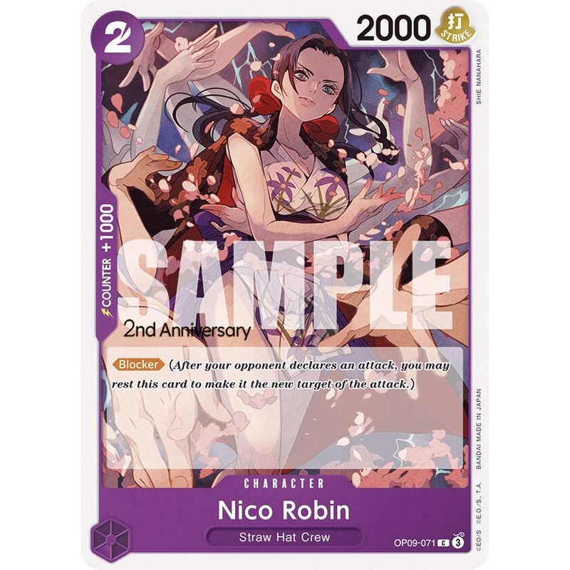 Nico Robin [Emperors in the New World: 2nd Anniversary Tournament Cards]