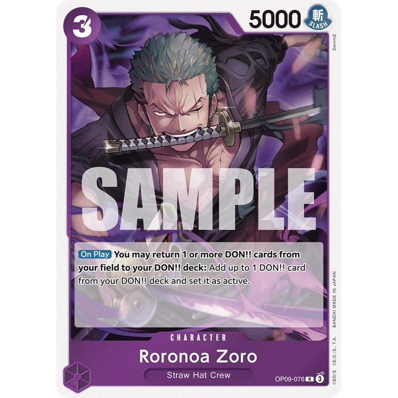 Roronoa Zoro [Emperors in the New World]