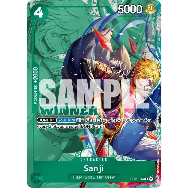 Sanji (Winner Pack 2025 Vol. 1) [One Piece Promotion Cards]
