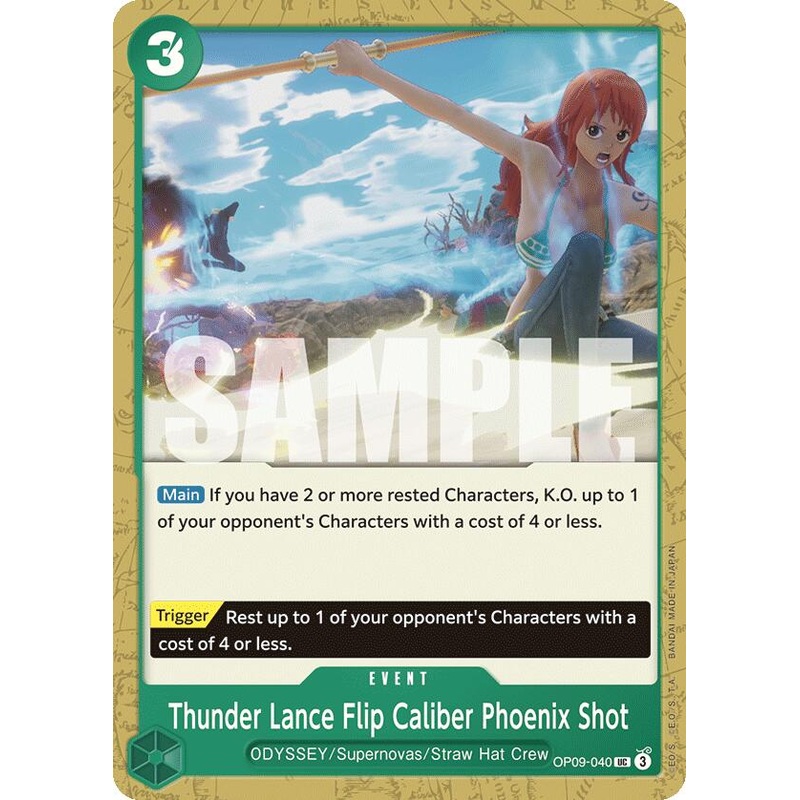 Thunder Lance Flip Caliber Phoenix Shot [Emperors in the New World]