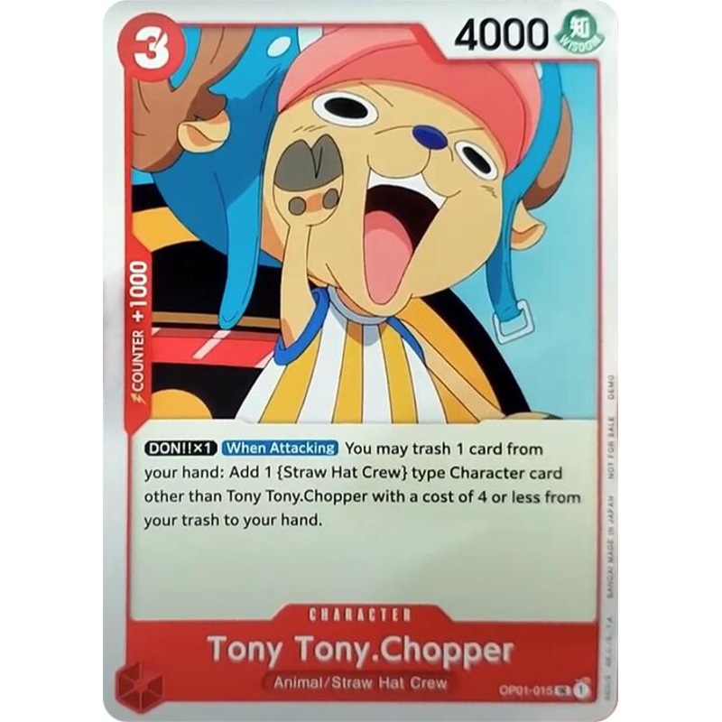 Tony Tony.Chopper [One Piece Demo Deck Cards]