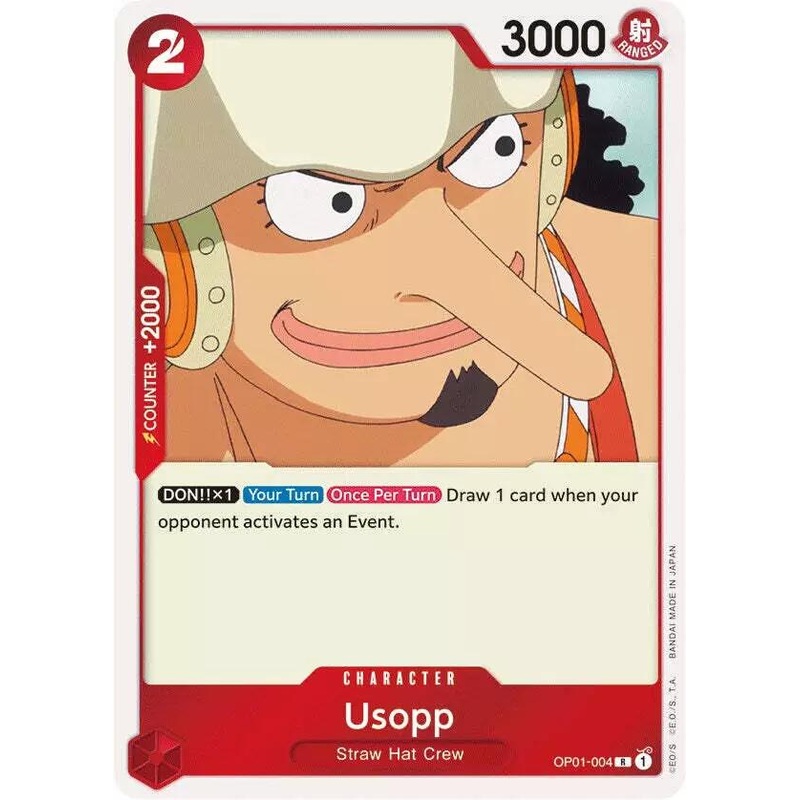 Usopp [One Piece Demo Deck Cards]