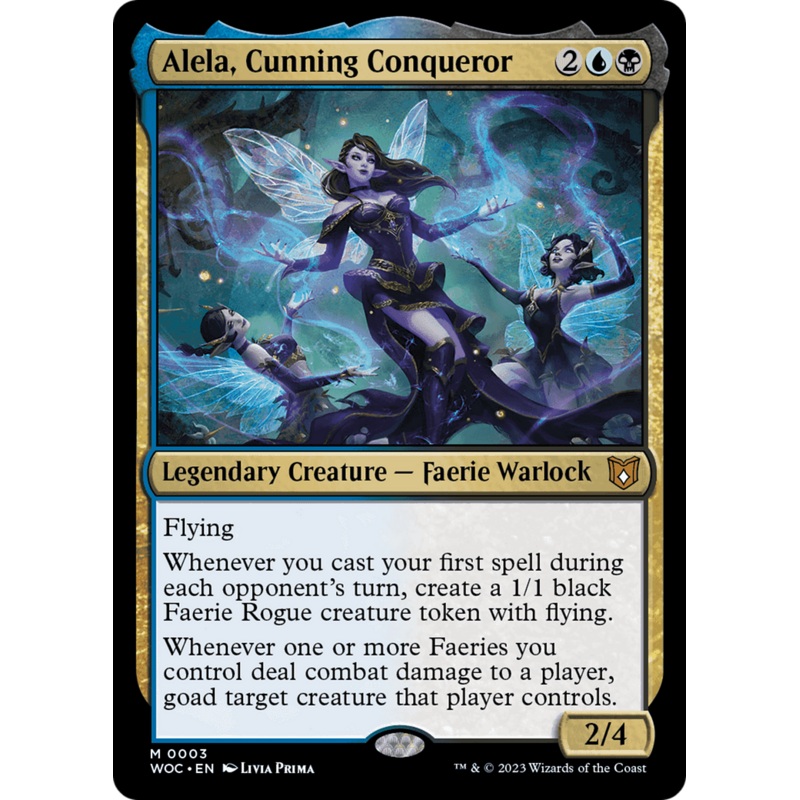 Alela, Cunning Conqueror [Wilds of Eldraine Commander]