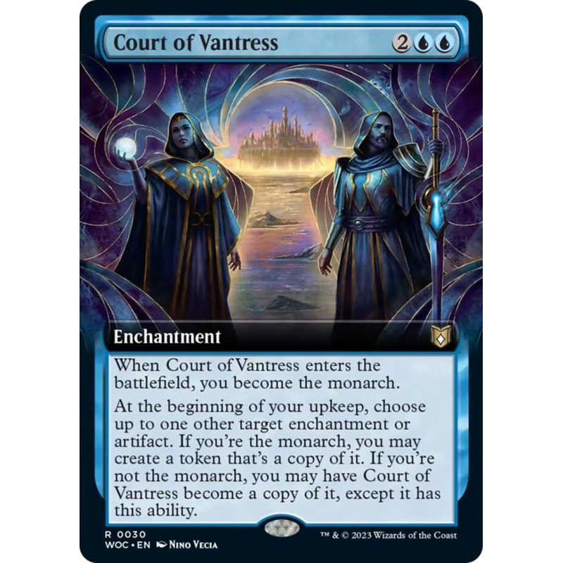 Court of Vantress (Extended Art) [Wilds of Eldraine Commander]