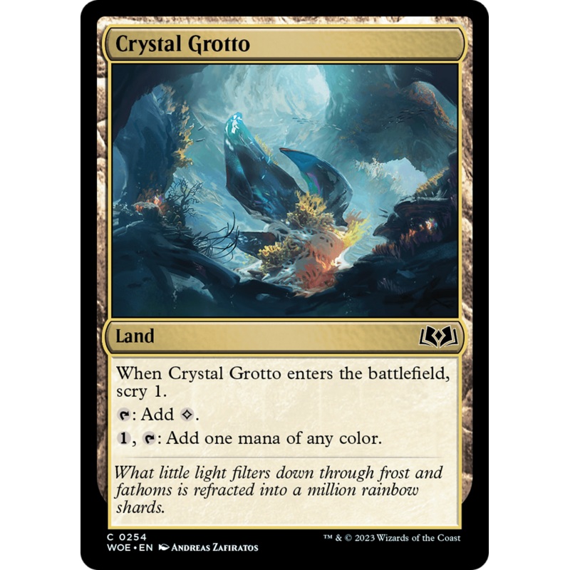 Crystal Grotto [Wilds of Eldraine]