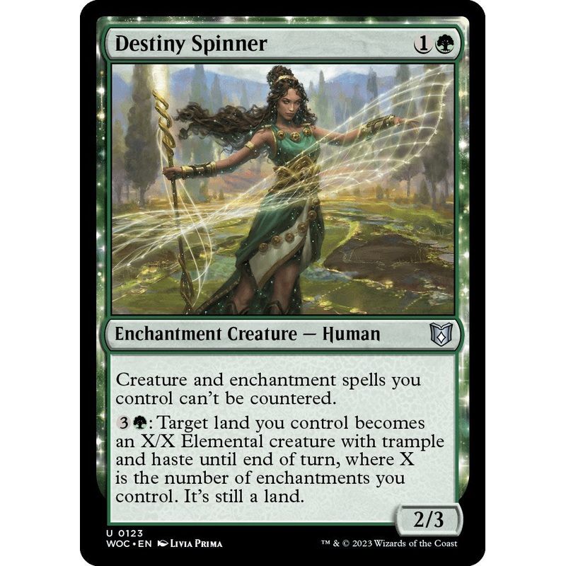 Destiny Spinner [Wilds of Eldraine Commander]