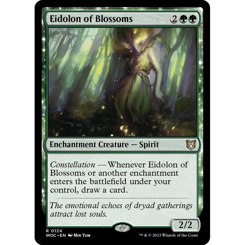 Eidolon of Blossoms [Wilds of Eldraine Commander]