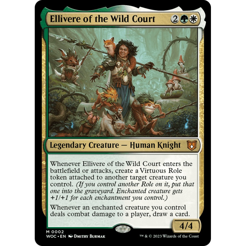 Ellivere of the Wild Court [Wilds of Eldraine Commander]