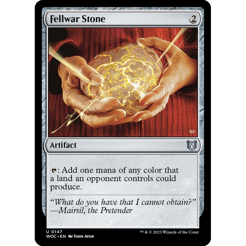 Fellwar Stone [Wilds of Eldraine Commander]