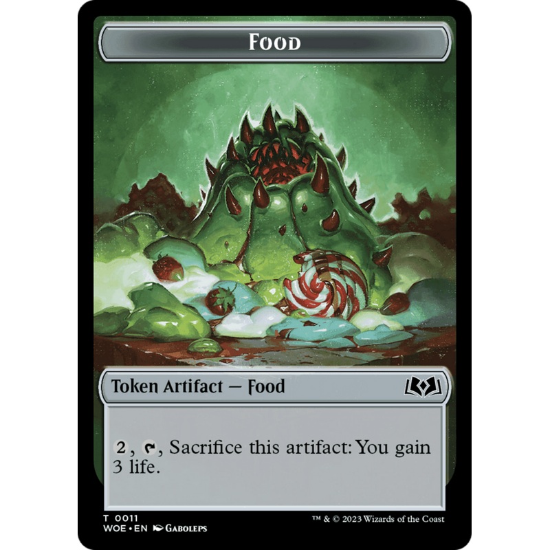 Food (0011) Token [Wilds of Eldraine Tokens]