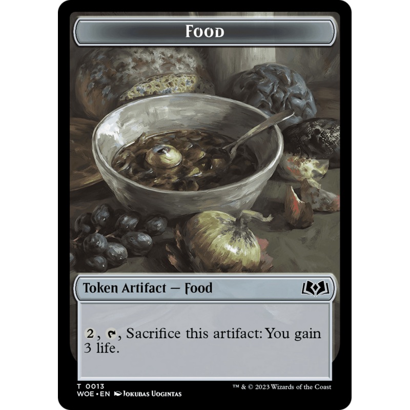 Food (0013) Token [Wilds of Eldraine Tokens]