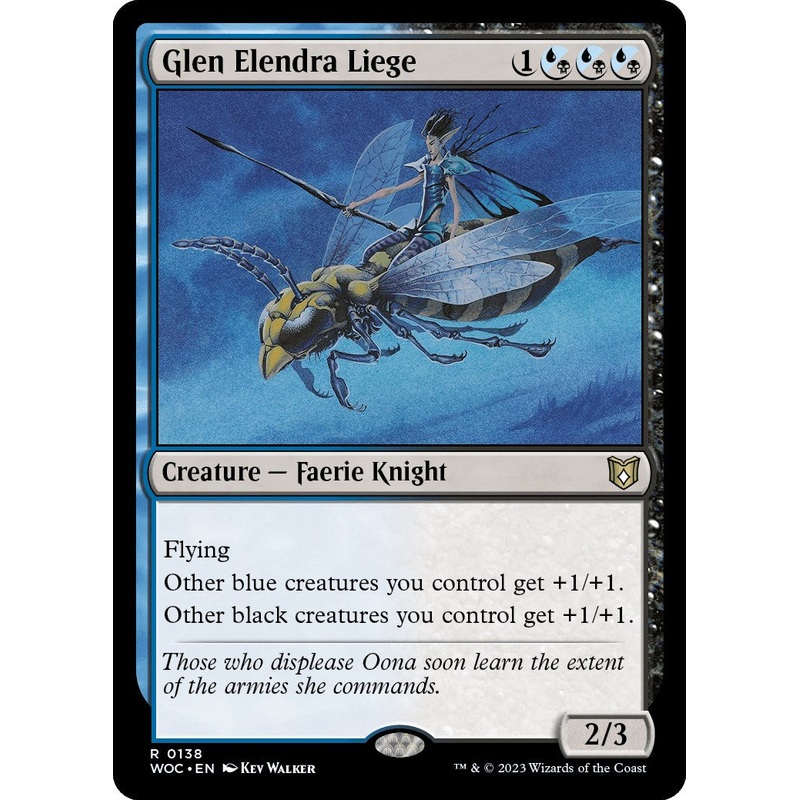 Glen Elendra Liege [Wilds of Eldraine Commander]