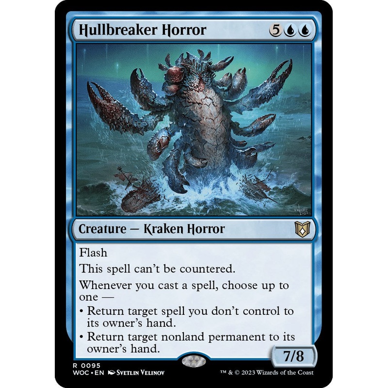 Hullbreaker Horror [Wilds of Eldraine Commander]