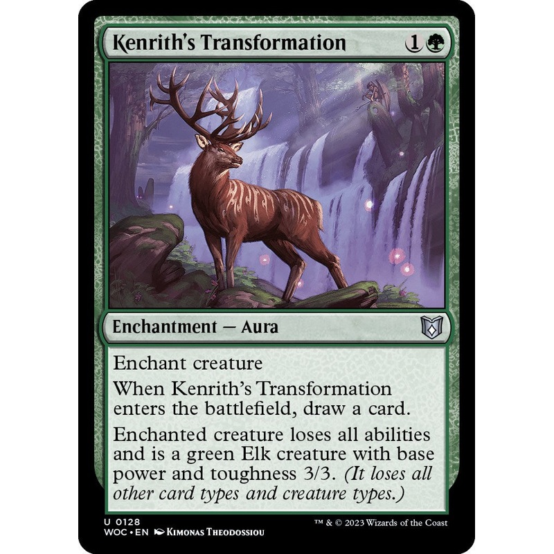 Kenrith's Transformation [Wilds of Eldraine Commander]