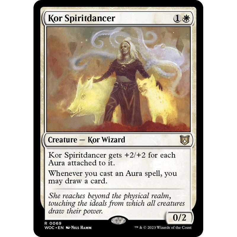 Kor Spiritdancer [Wilds of Eldraine Commander]