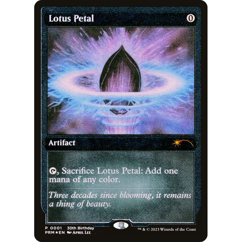 Lotus Petal (Foil Etched) [30th Anniversary Promos]