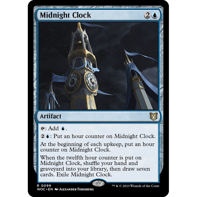 Midnight Clock [Wilds of Eldraine Commander]