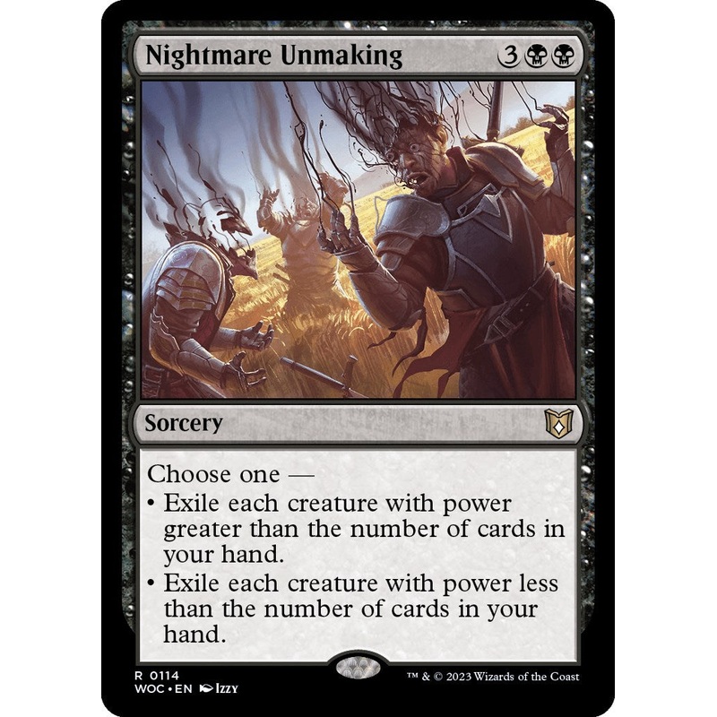 Nightmare Unmaking [Wilds of Eldraine Commander]