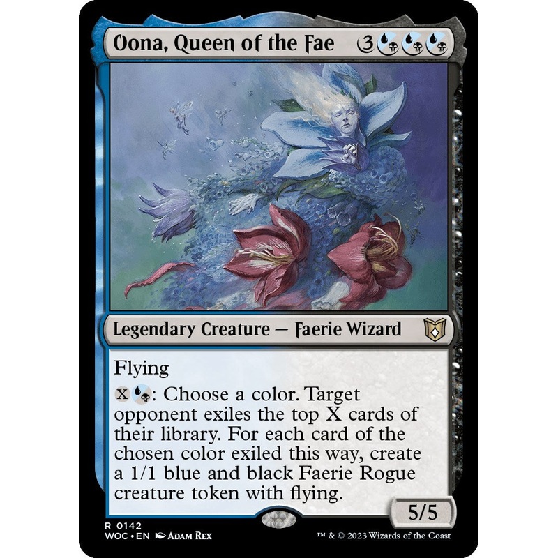 Oona, Queen of the Fae [Wilds of Eldraine Commander]