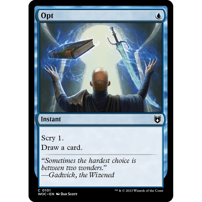 Opt [Wilds of Eldraine Commander]