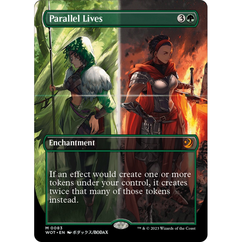 Parallel Lives (Anime Borderless) [Wilds of Eldraine: Enchanting Tales]