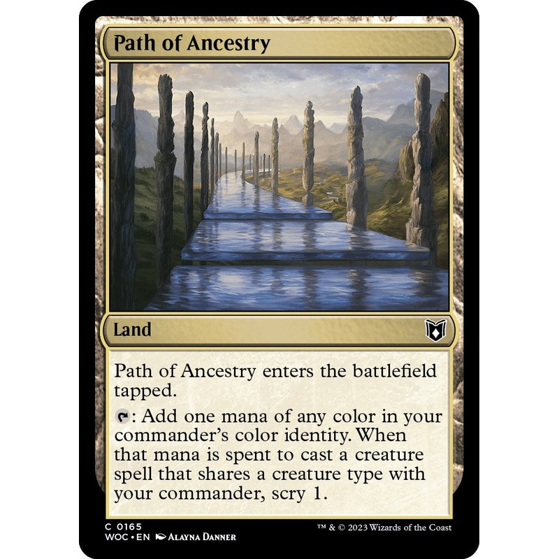Path of Ancestry [Wilds of Eldraine Commander]