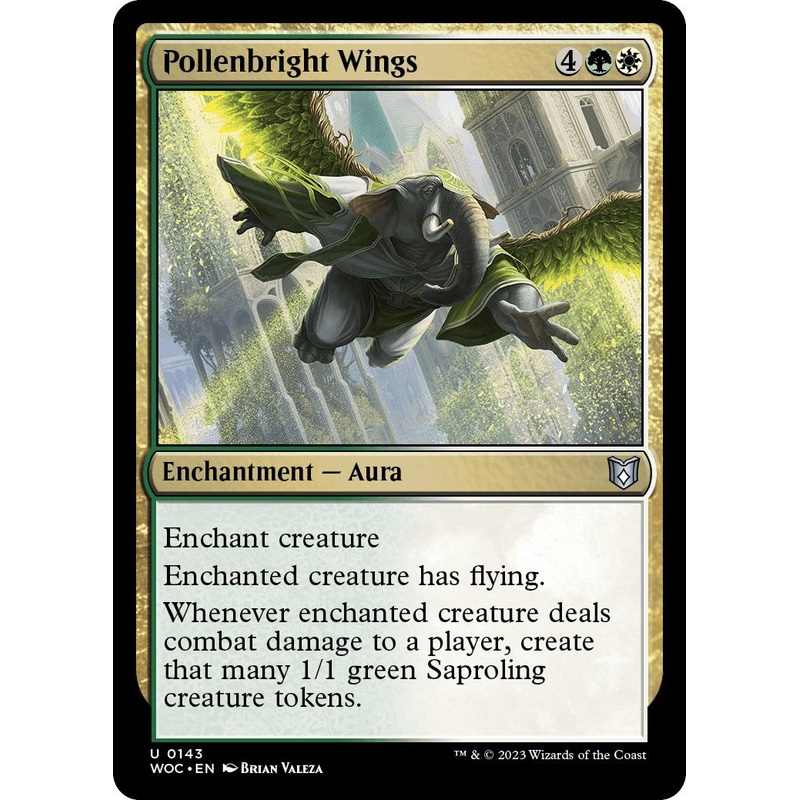 Pollenbright Wings [Wilds of Eldraine Commander]