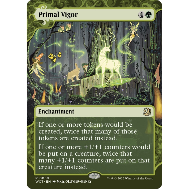 Primal Vigor [Wilds of Eldraine: Enchanting Tales]