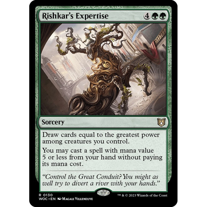 Rishkar's Expertise [Wilds of Eldraine Commander]