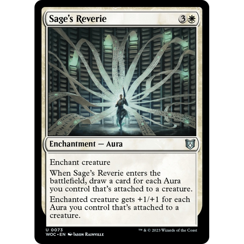 Sage's Reverie [Wilds of Eldraine Commander]