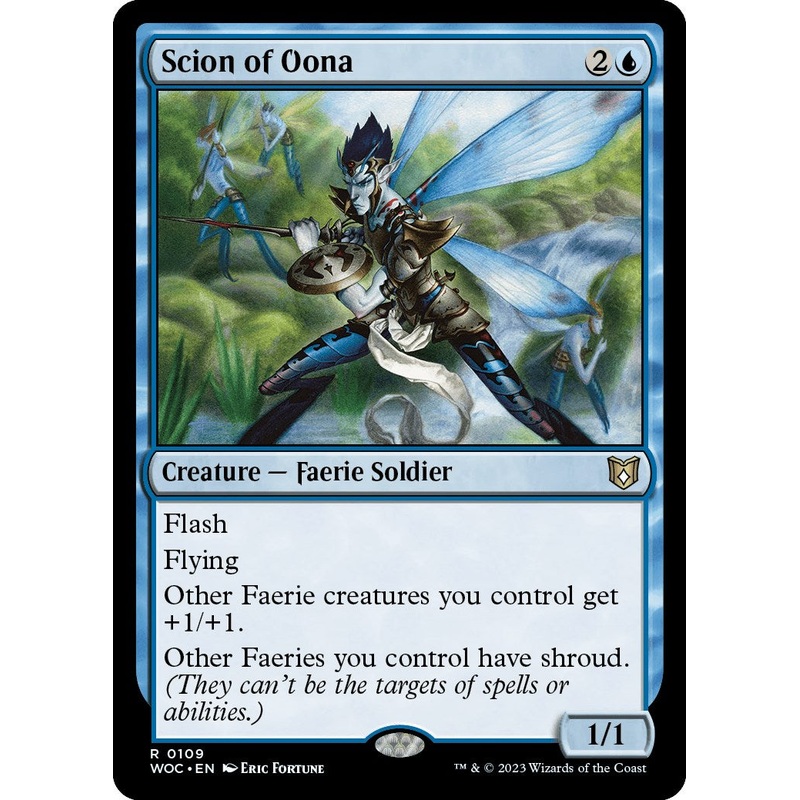 Scion of Oona [Wilds of Eldraine Commander]