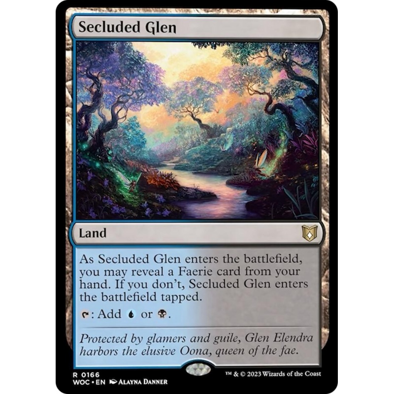Secluded Glen [Wilds of Eldraine Commander]