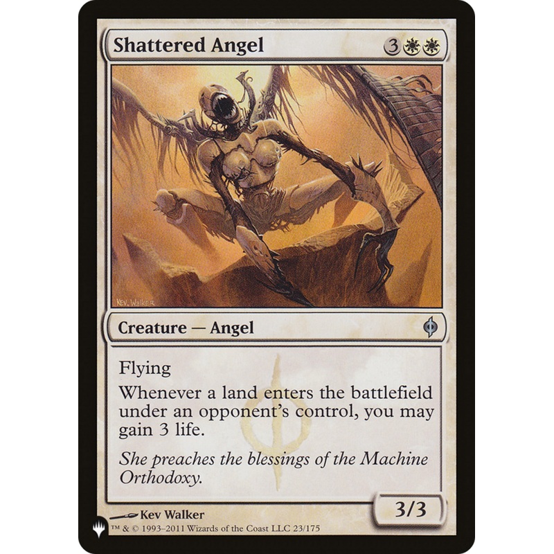 Shattered Angel [The List]