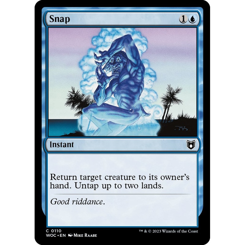 Snap [Wilds of Eldraine Commander]