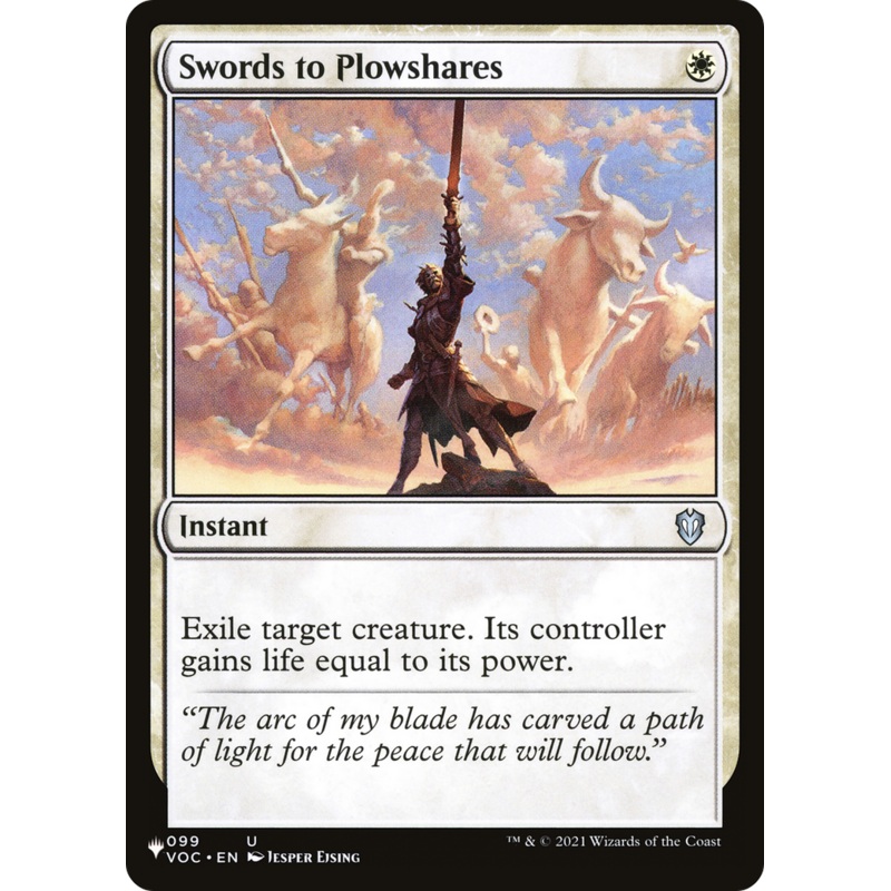 Swords to Plowshares [Secret Lair: Angels]