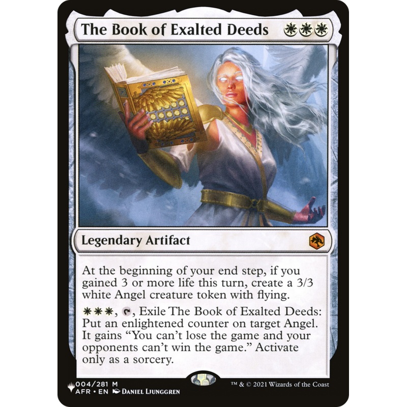 The Book of Exalted Deeds [Secret Lair: Angels]