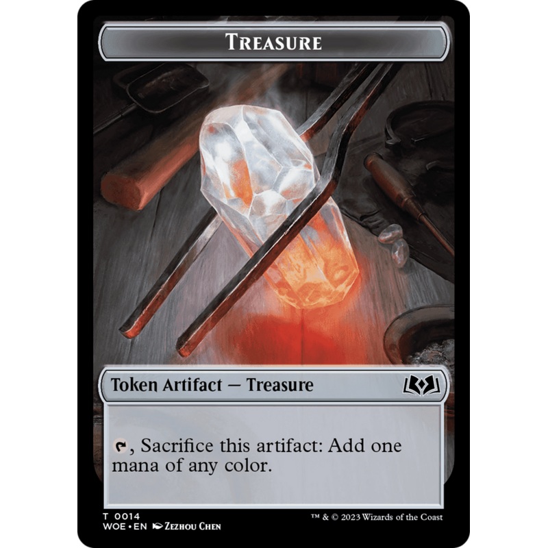 Treasure Token [Wilds of Eldraine Tokens]