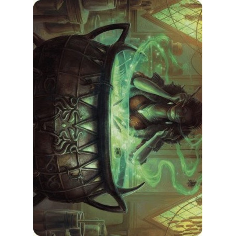 Agatha's Soul Cauldron Art Card [Wilds of Eldraine Art Series]