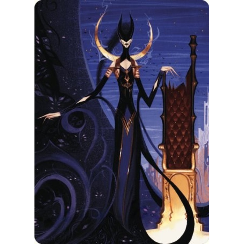 Ashiok, Wicked Manipulator Art Card (57/81) [Wilds of Eldraine Art Series]