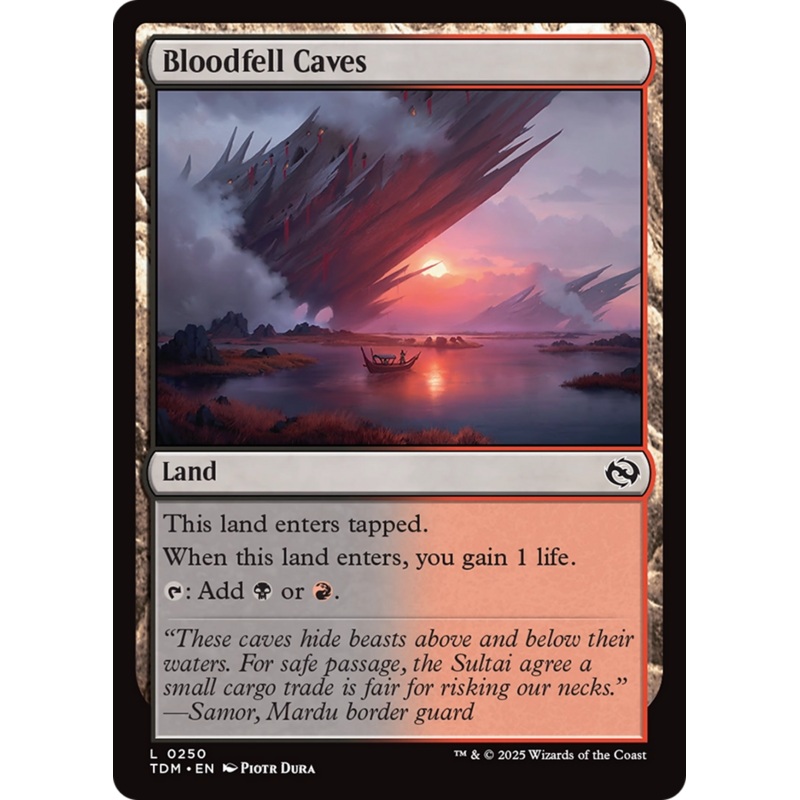 Bloodfell Caves [Tarkir: Dragonstorm]