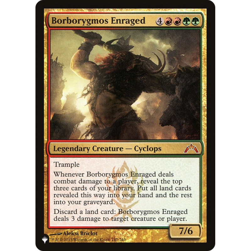 Borborygmos Enraged [The List]